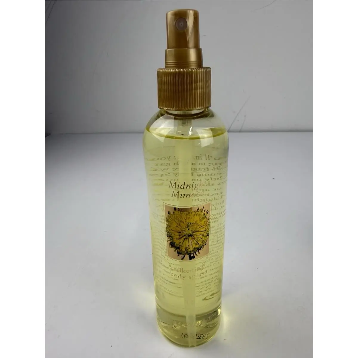 Victoria`s Secret Midnight Mimosa Retired Silkening Body Splash NO Lid 8 oz