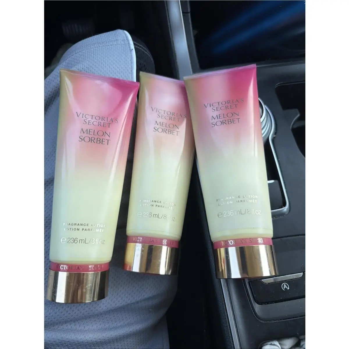 3-Victorias Secret Melon Sorbet Fragrance Lotion Full Size by Victoria's Secret