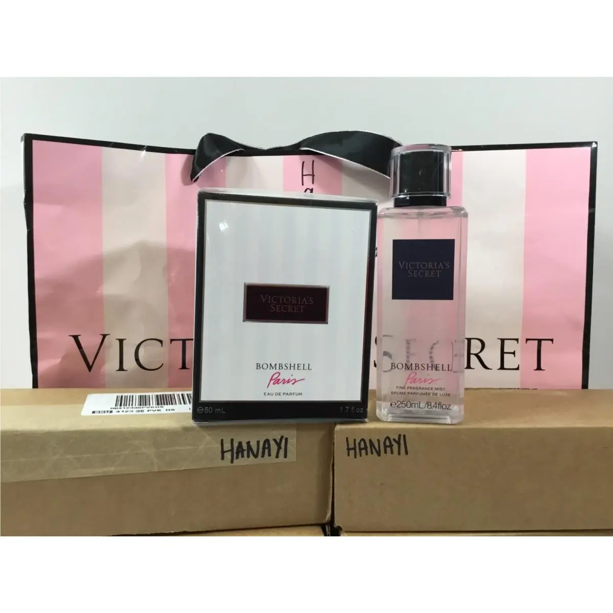 Victoria`s Secret Bombshell Paris Eau DE Parfum Edp 1.7 OZ Fragrance Mist 8.4