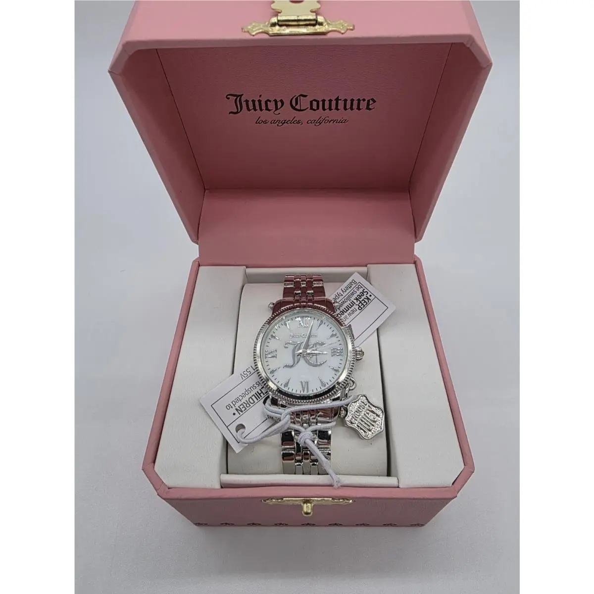 Juicy Couture Women`s Pearl Analog Watch w/ Box