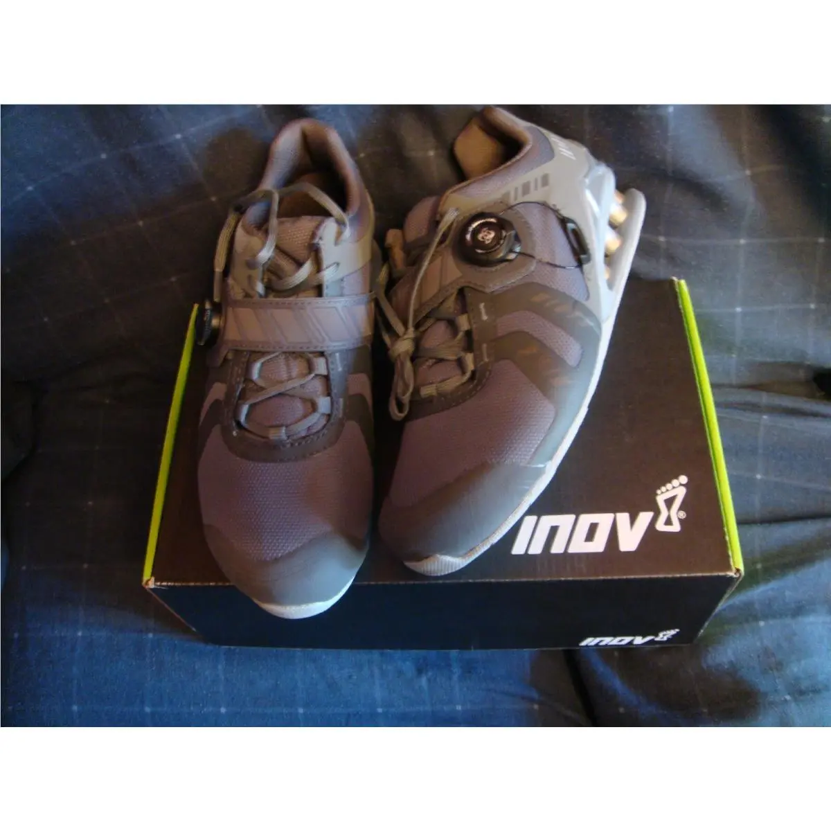 inov-8 shoes - grey / silver (UPC: 883985738409) 0