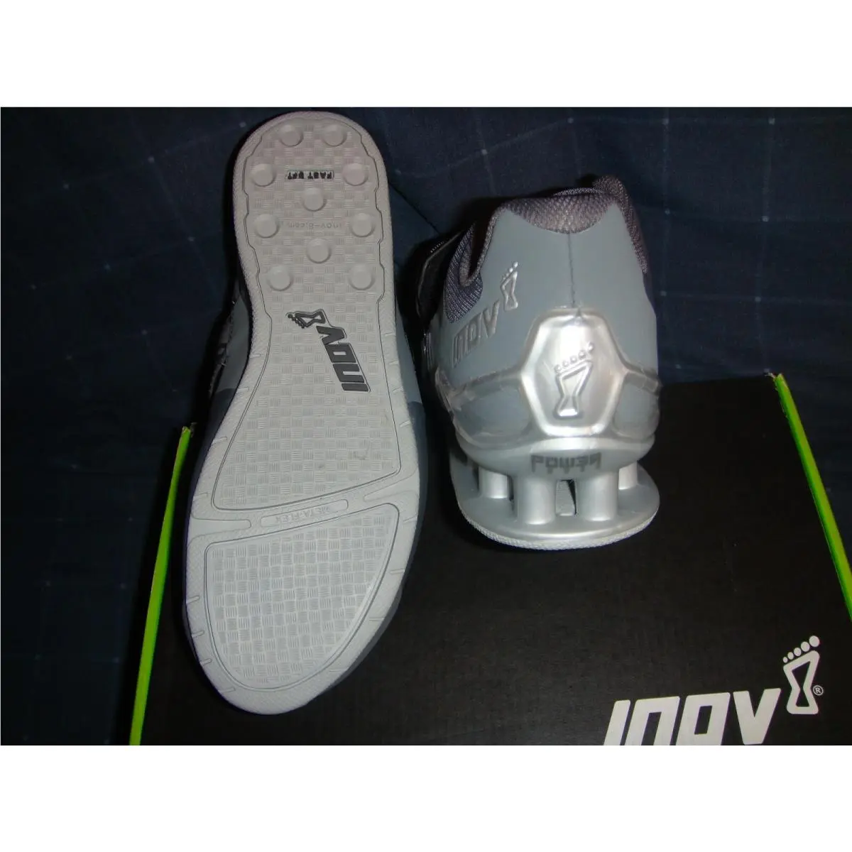 inov-8 shoes - grey / silver (UPC: 883985738409) 1