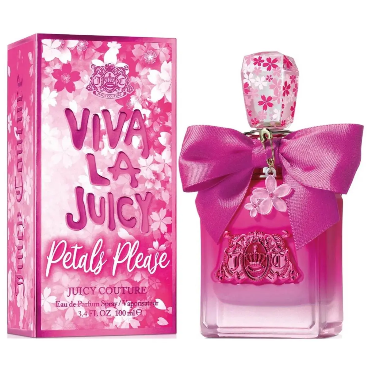 Juicy Couture Viva La Juicy Petals Please For Women Perfume 3.4 Oz Edp Spray
