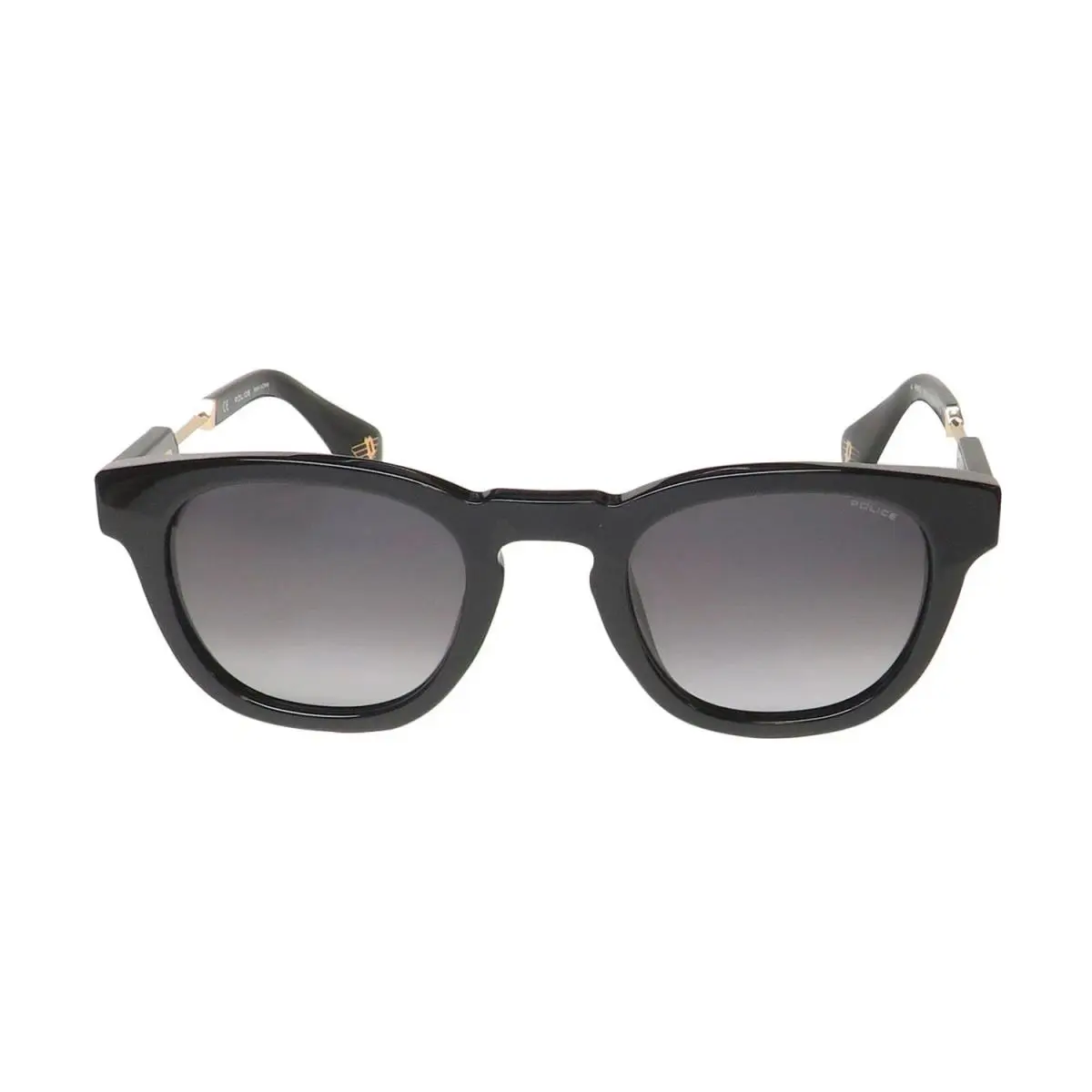 Police Prince 1 SPLF70 Col. 0700 Black Gold Unisex Sunglasses