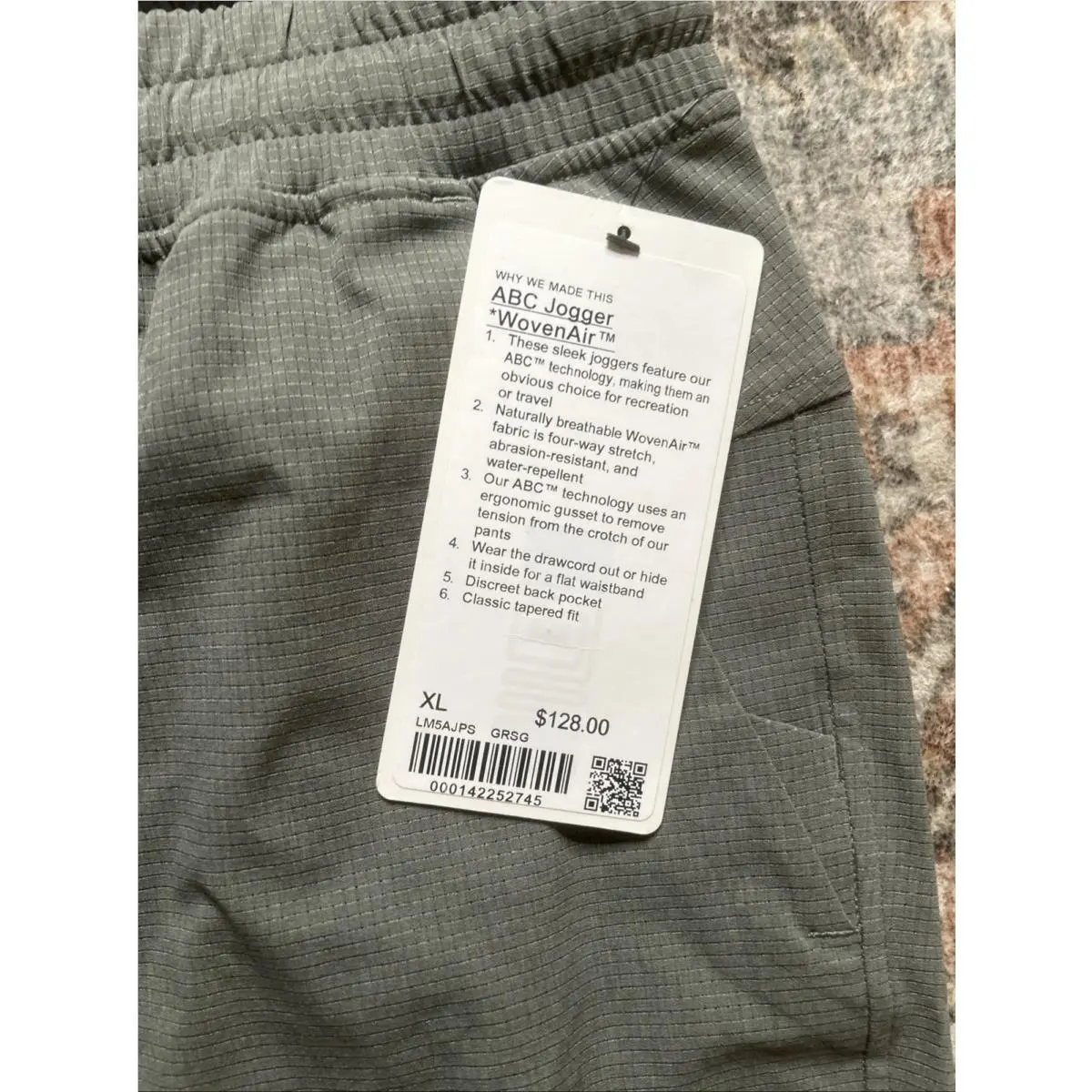 Lululemon clothing - Lululemon ABC - ABC - Green 2