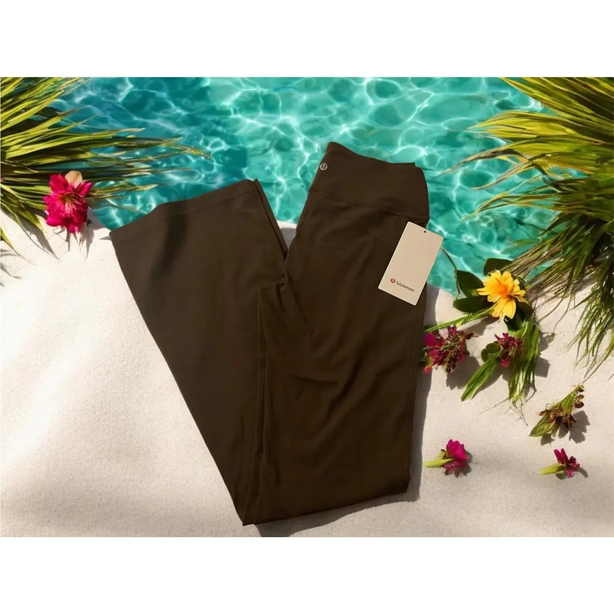 Lululemon Groove Nulu HR Flared Pant Walnut Crunch - Size 8