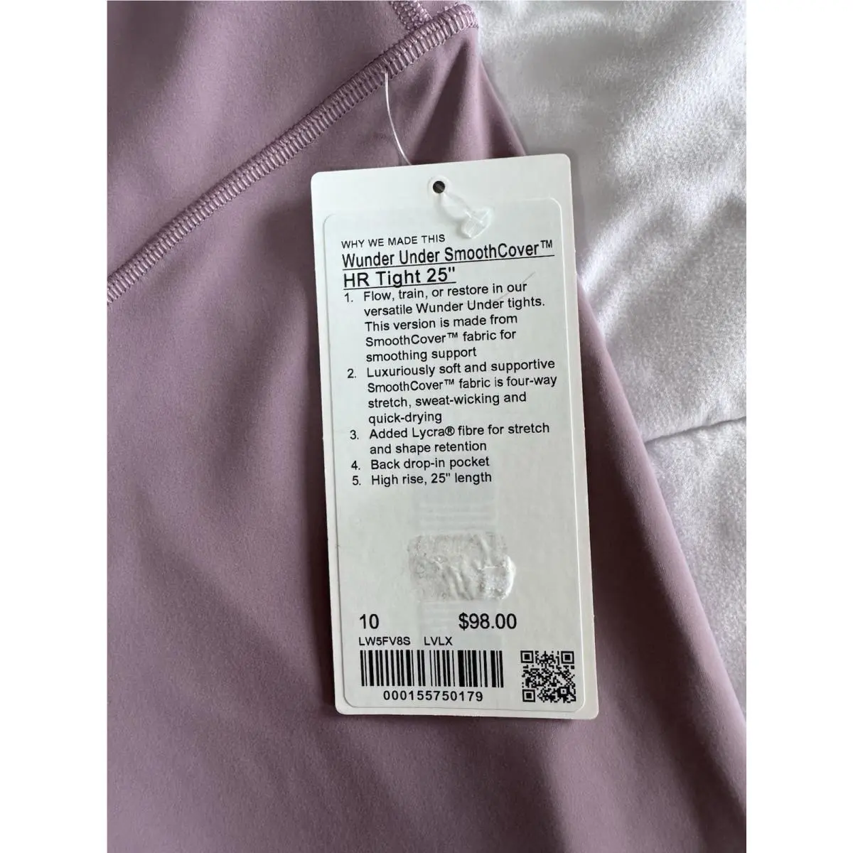 Lululemon clothing - Lavender Lux 1