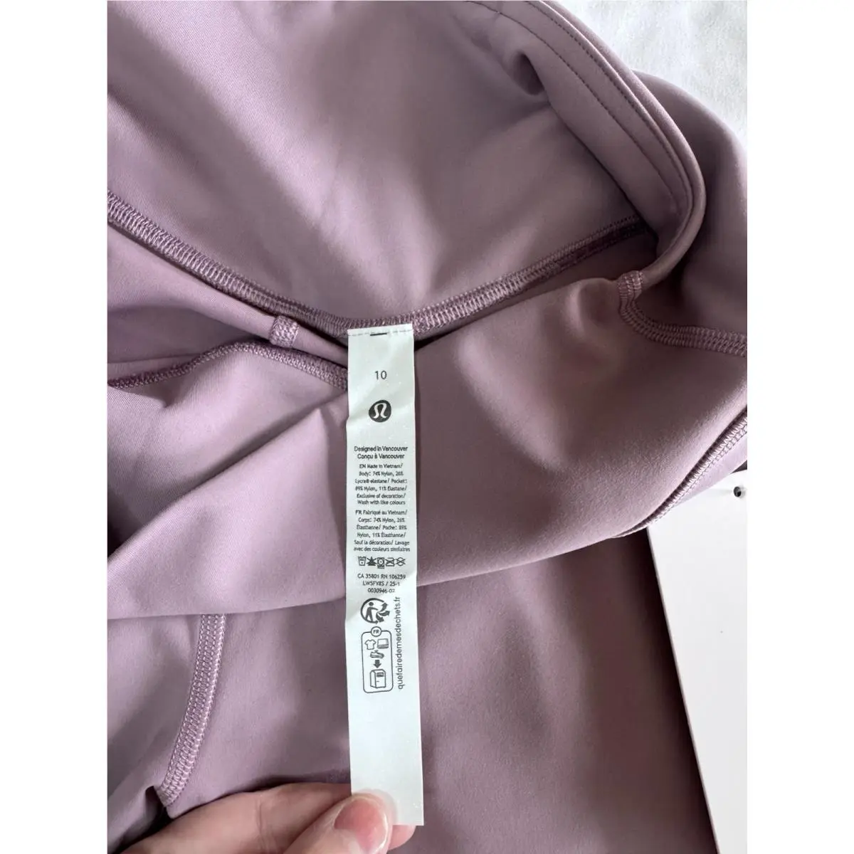 Lululemon clothing - Lavender Lux 4