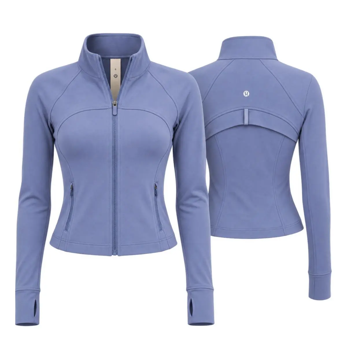 Lululemon clothing - Nulu Cropped Define Jacket - Nulu Cropped Define Jacket - Water Drop – periwinkle / blue-purple 5