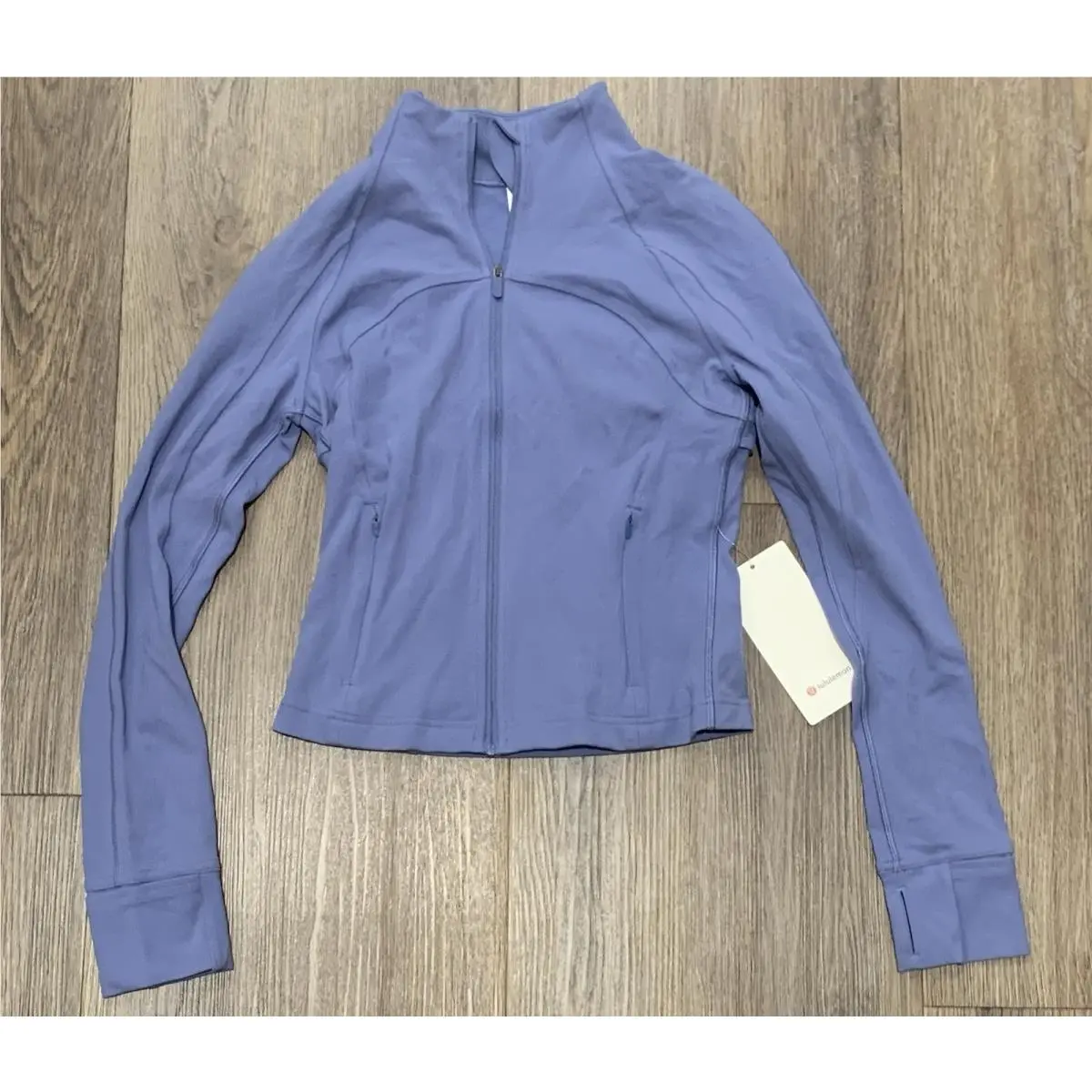 Lululemon clothing - Nulu Cropped Define Jacket - Nulu Cropped Define Jacket - Water Drop – periwinkle / blue-purple 1