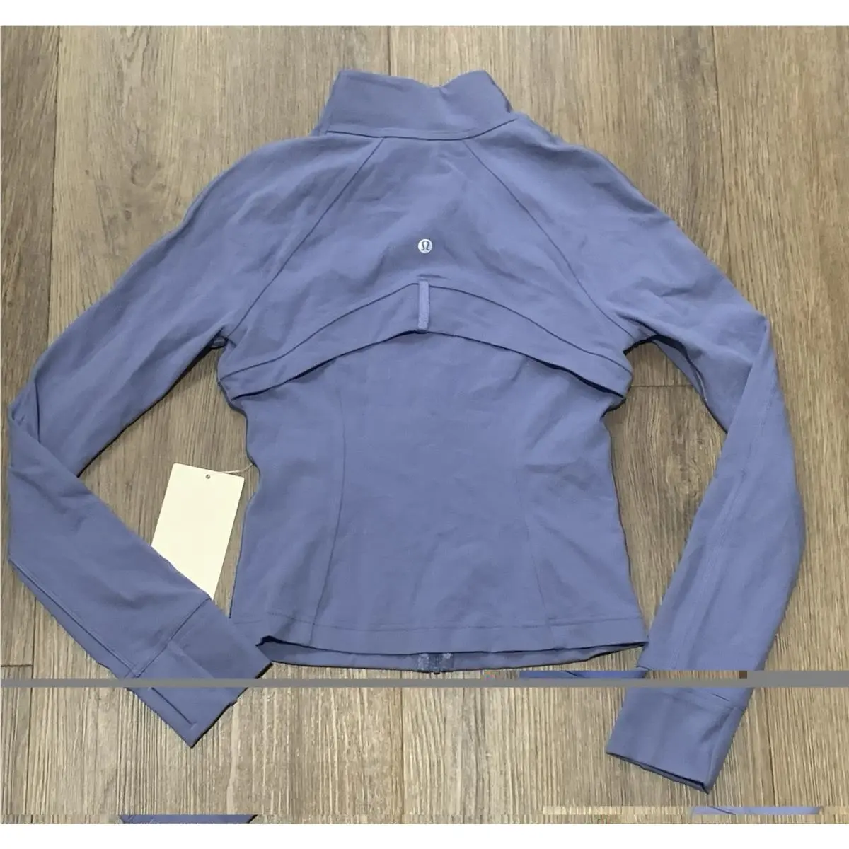 Lululemon clothing - Nulu Cropped Define Jacket - Nulu Cropped Define Jacket - Water Drop – periwinkle / blue-purple 2