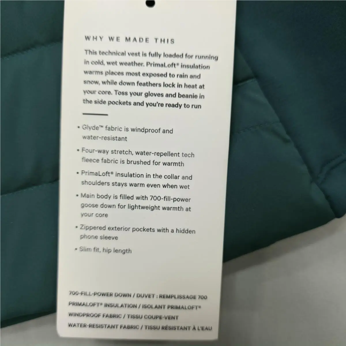 Lululemon clothing - Blue 8