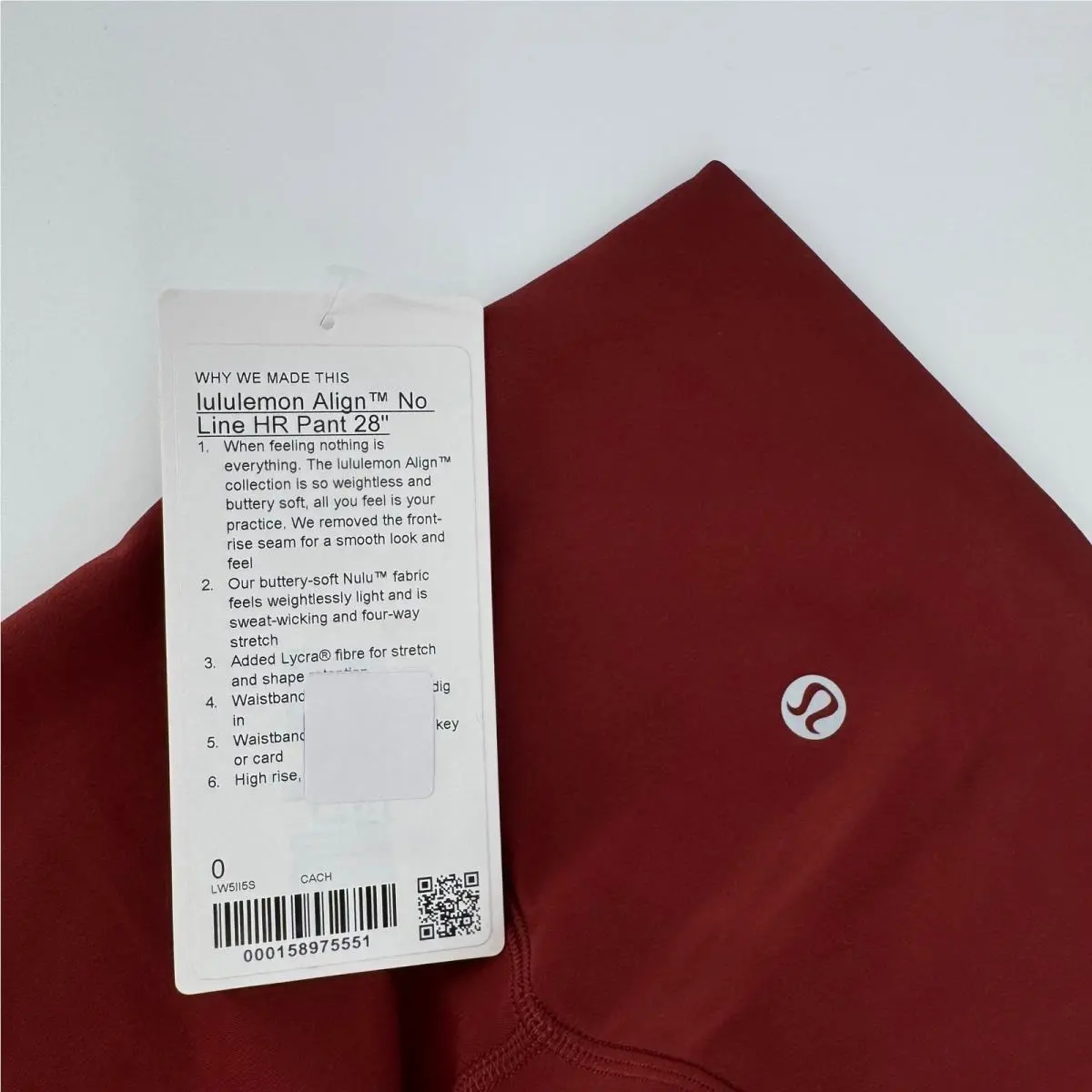 Lululemon clothing - Lululemon Align No Line HR Pant 28