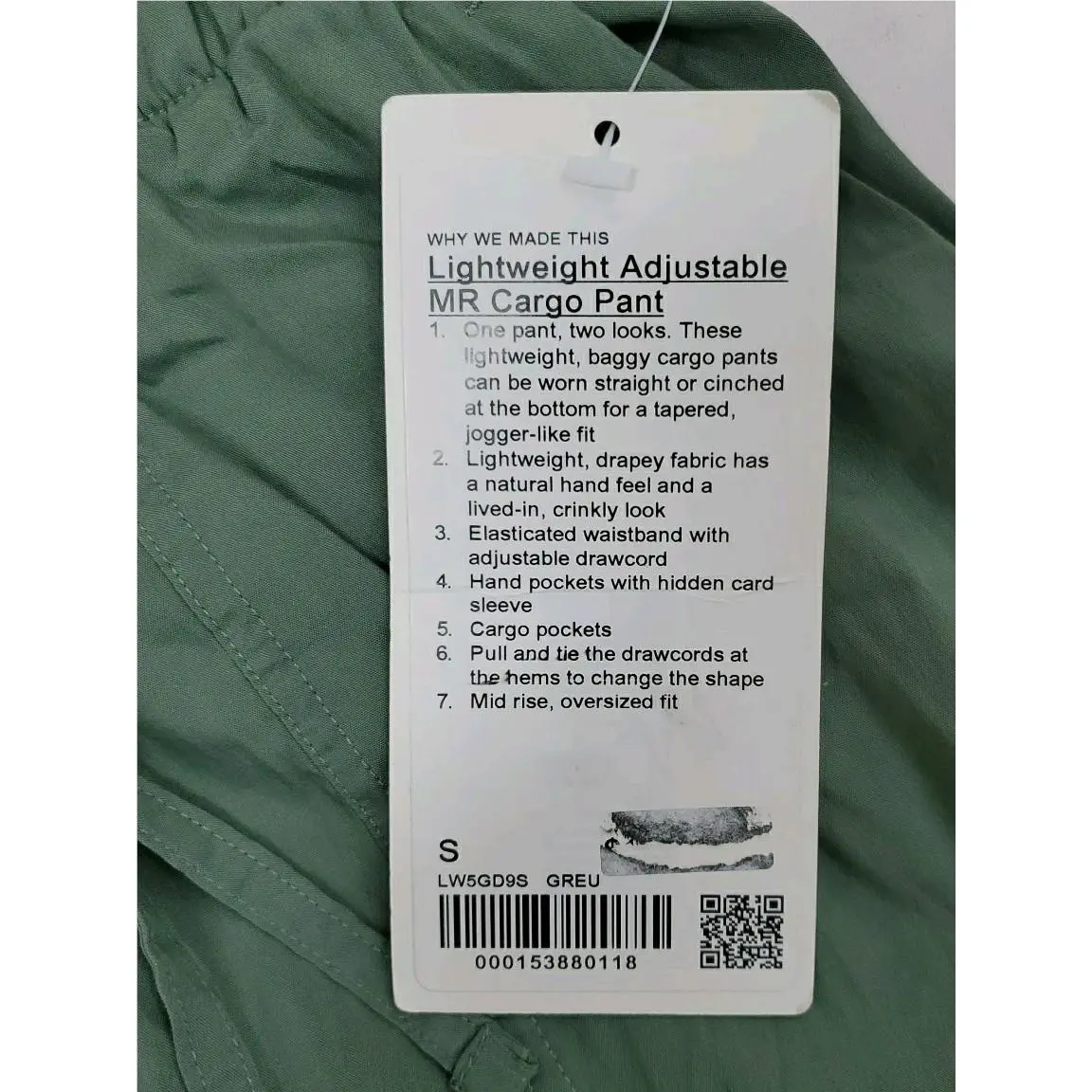 Lululemon clothing - Green 4