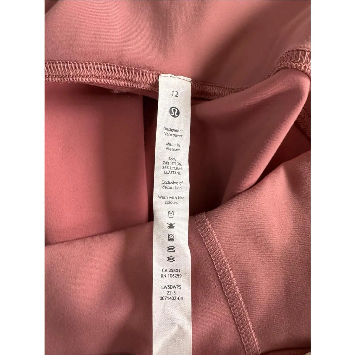 Lululemon clothing - Pink 6