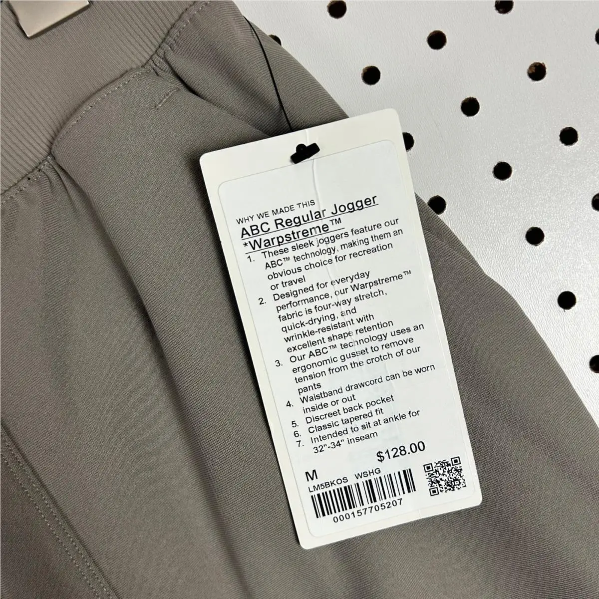 Lululemon clothing - ABC Jogger Regular - ABC Jogger Regular - Gray 3