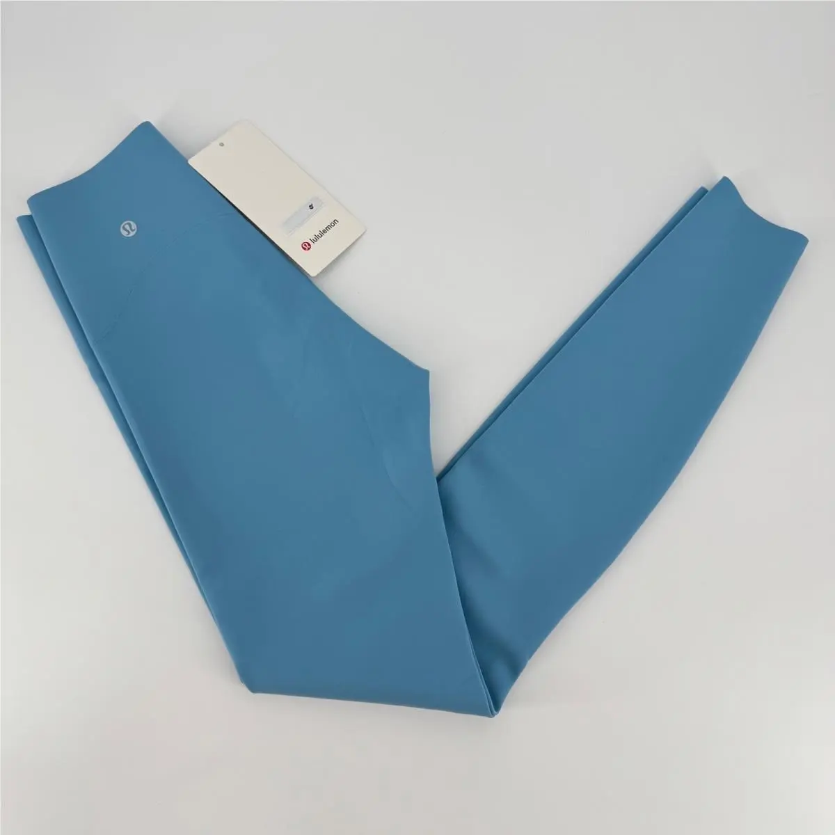 Lululemon Glow Up HR Tight 28 Washed Blue Leggings LW5GI3S Womens 4