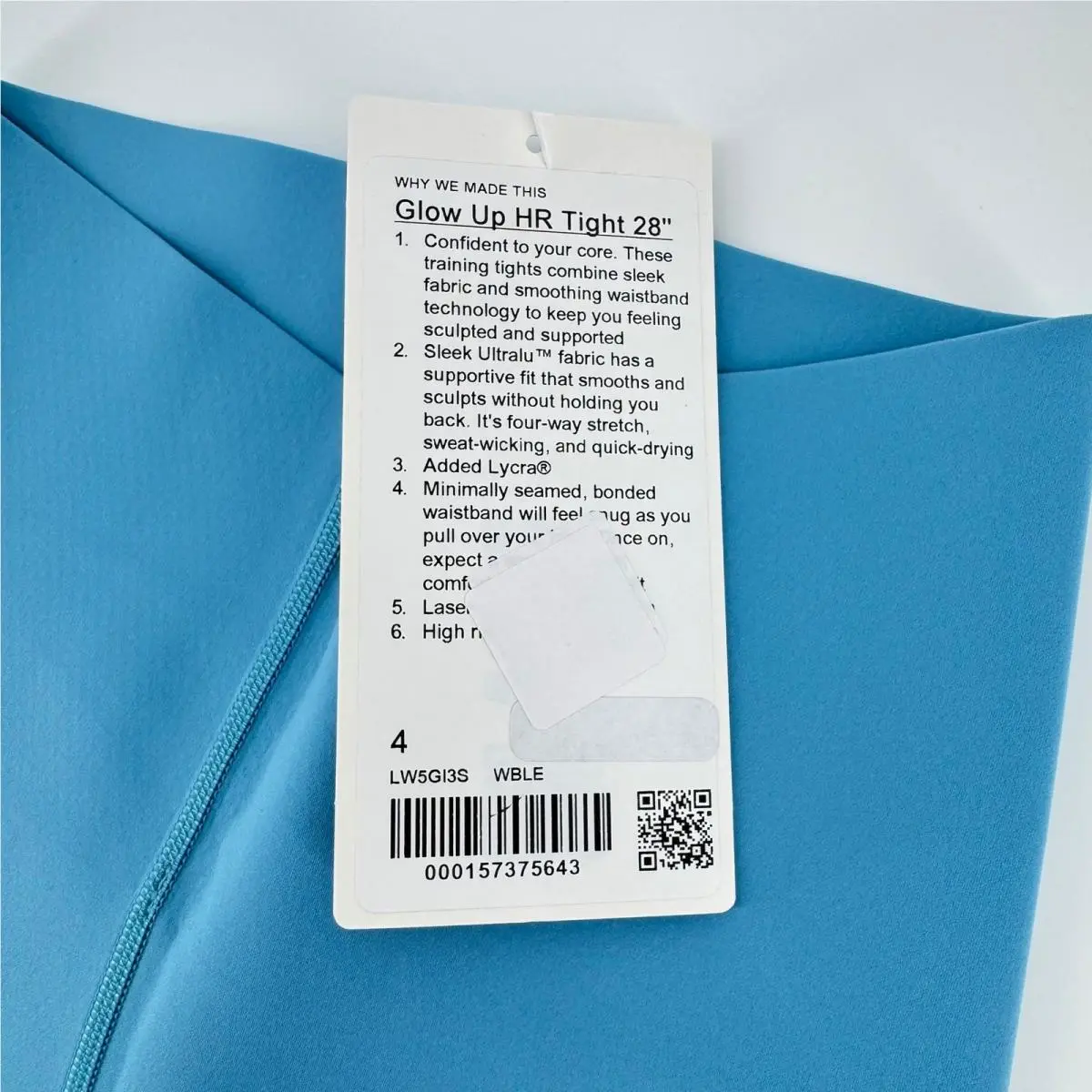 Lululemon clothing - Glow Up HR Tight 28