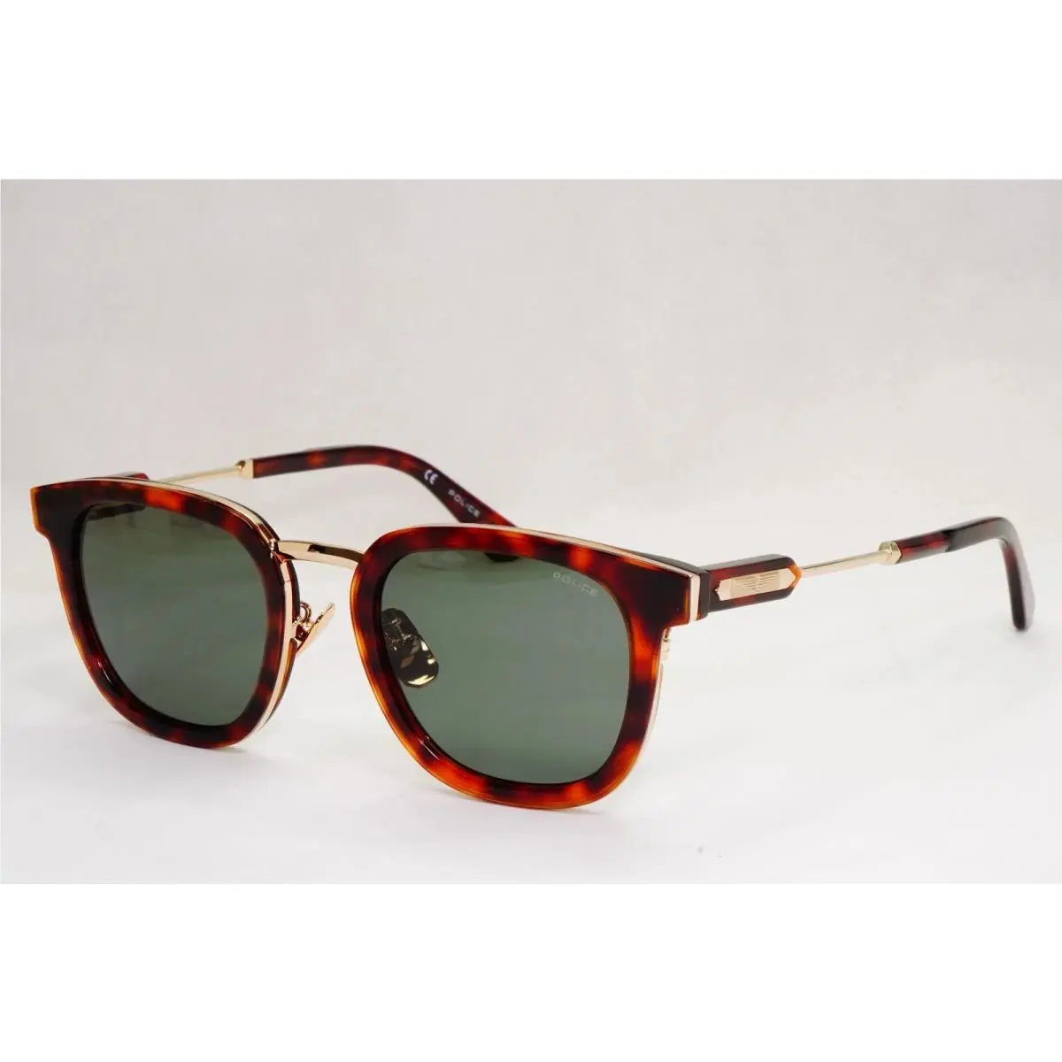 Police Prince 3 SPLF19 Col. 0C10 Havana Gold Unisex Sunglasses