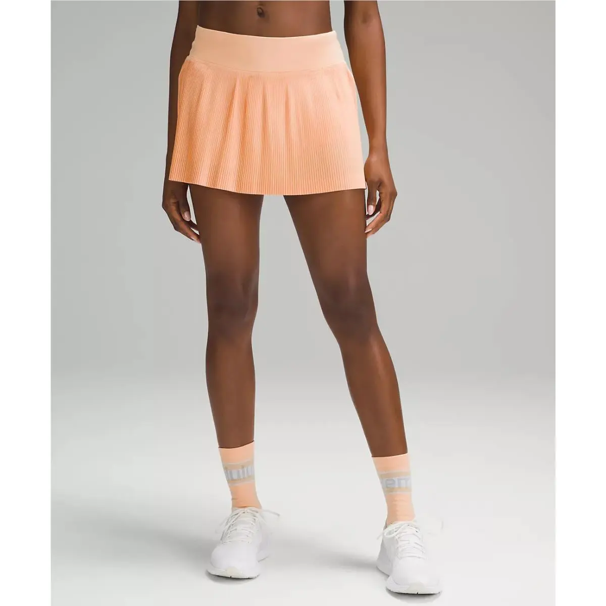 Lululemon Pleat To Street Skirt Mini Skort - Summer Glow Size: 10