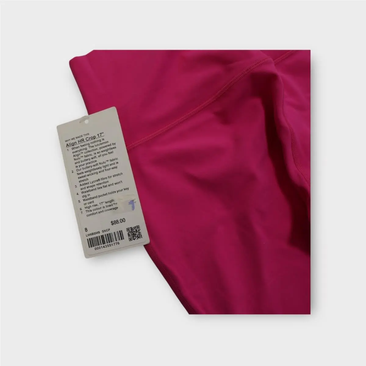 Lululemon clothing - Pink 2