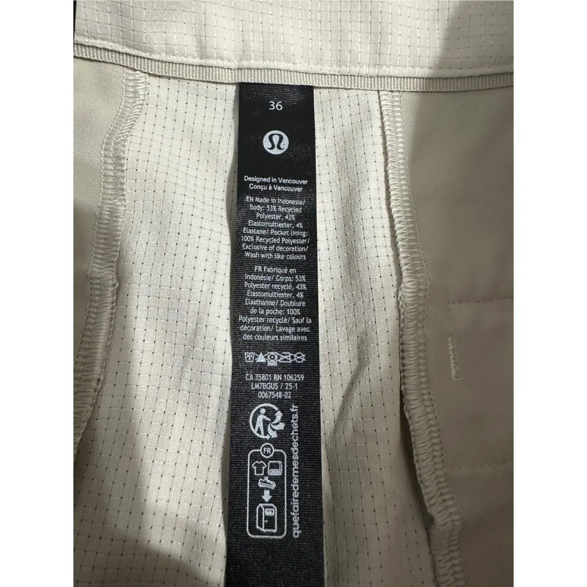 Lululemon clothing - White 1
