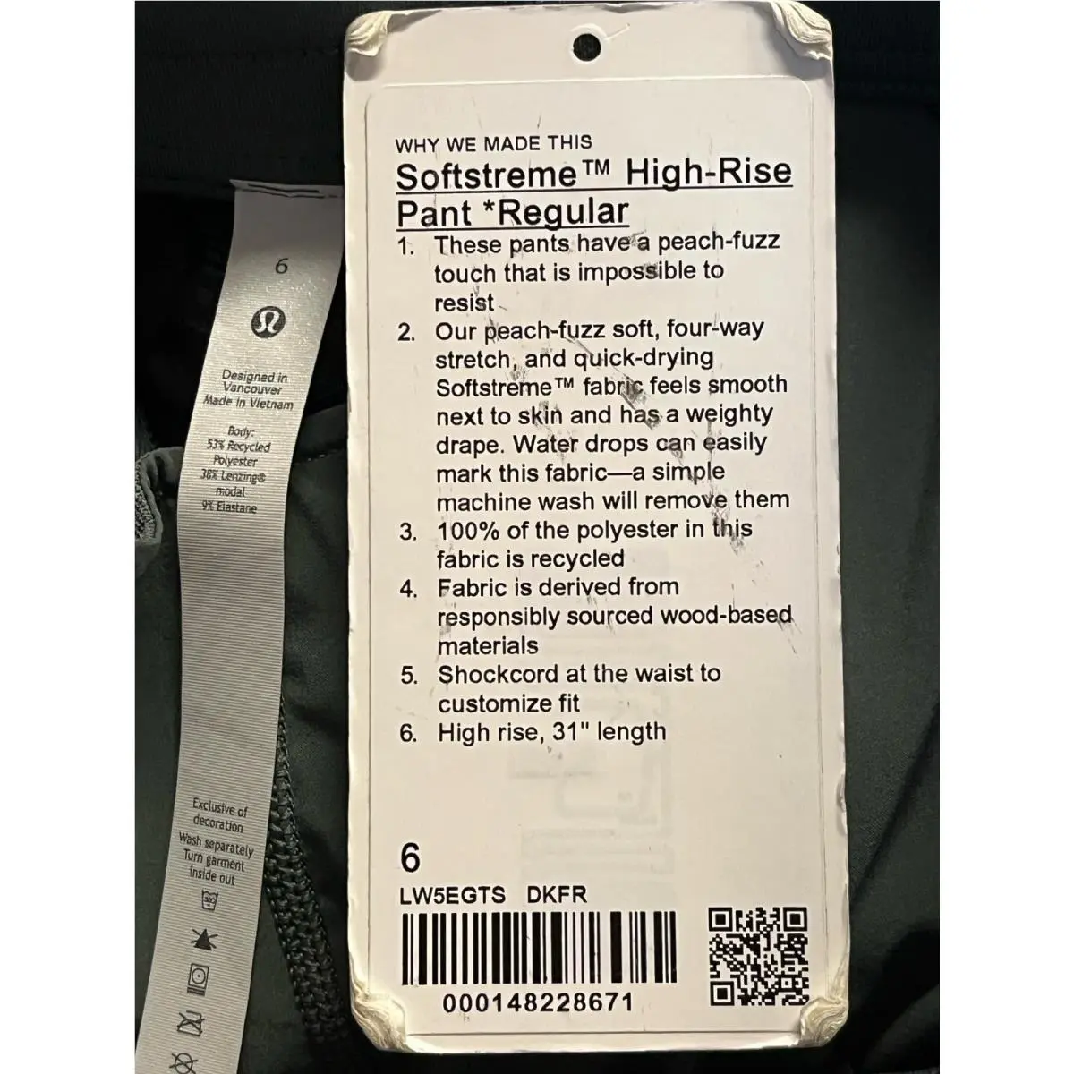 Lululemon clothing - Green 5