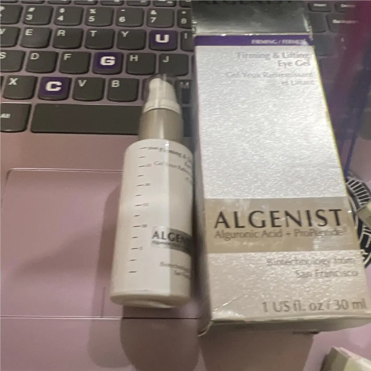 Algenist Alguronic Acid + Propeptide Firming Lifting Eye Gel 1 fl oz