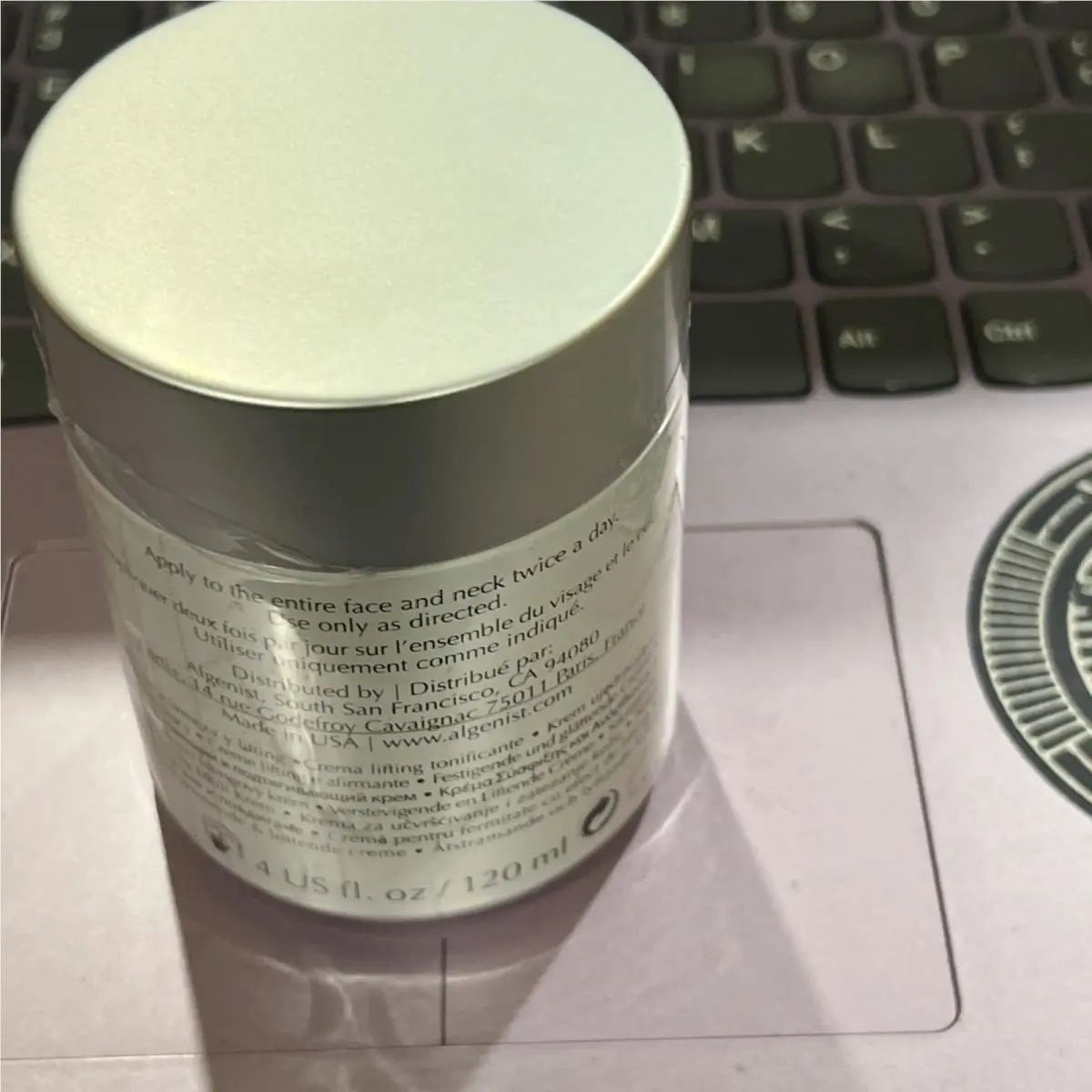 Algenist Firming Lifting Cream 4 oz Large Size Alguronic Propeptide Vegan