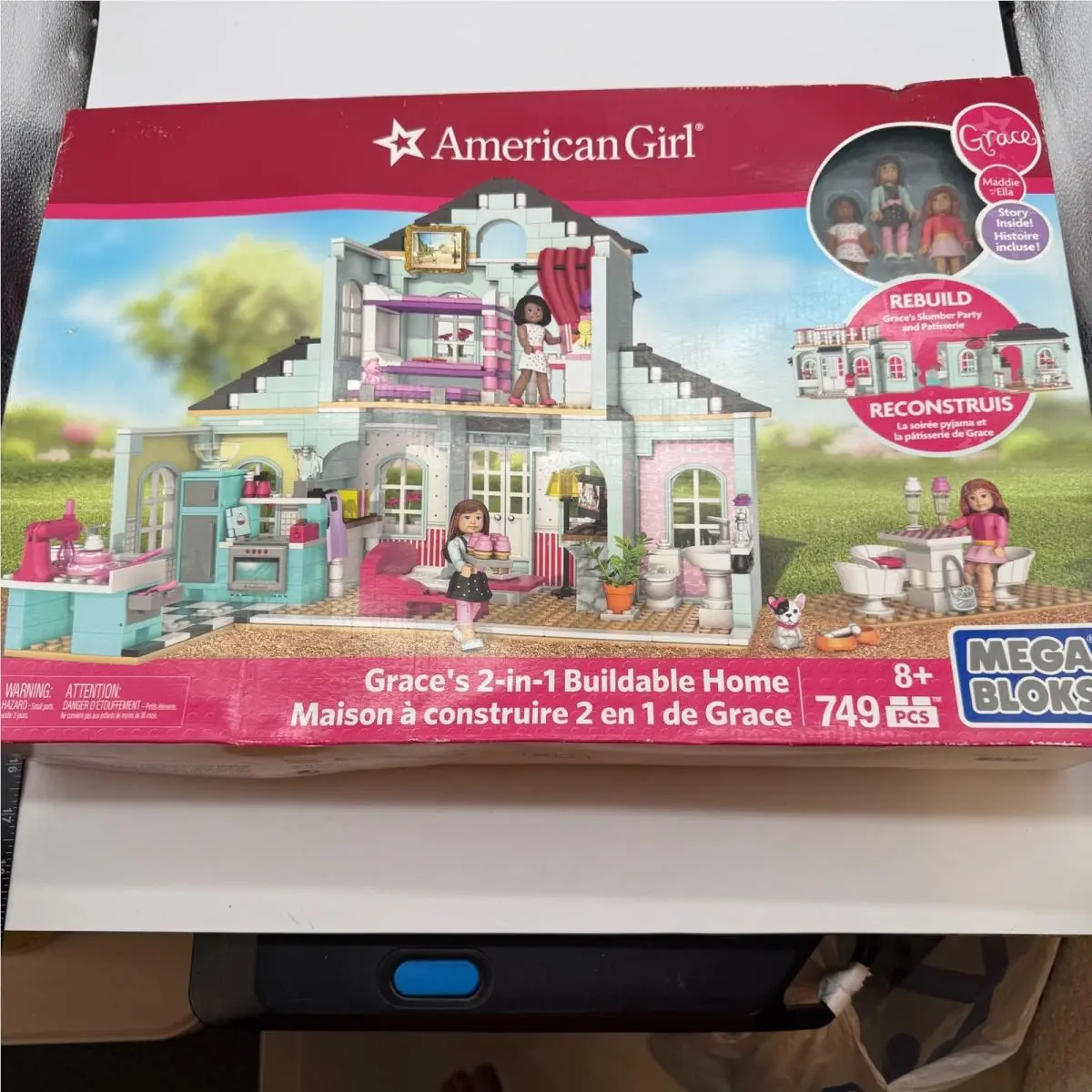 American Girl Mega Bloks Grace`s Buildable Set 749 Pcs 2015 Retired