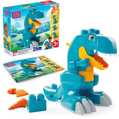 Mega Bloks Preschool Build Chomp Dinosaur