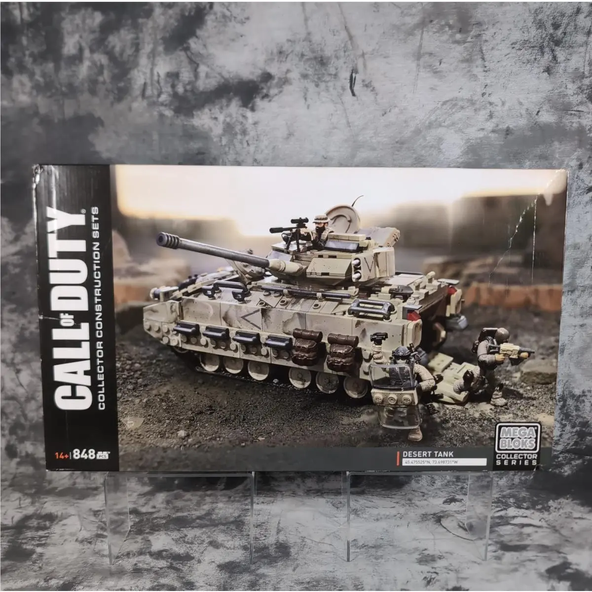 Mega Bloks Call of Duty Desert Tank Collector Series Construction DPB59