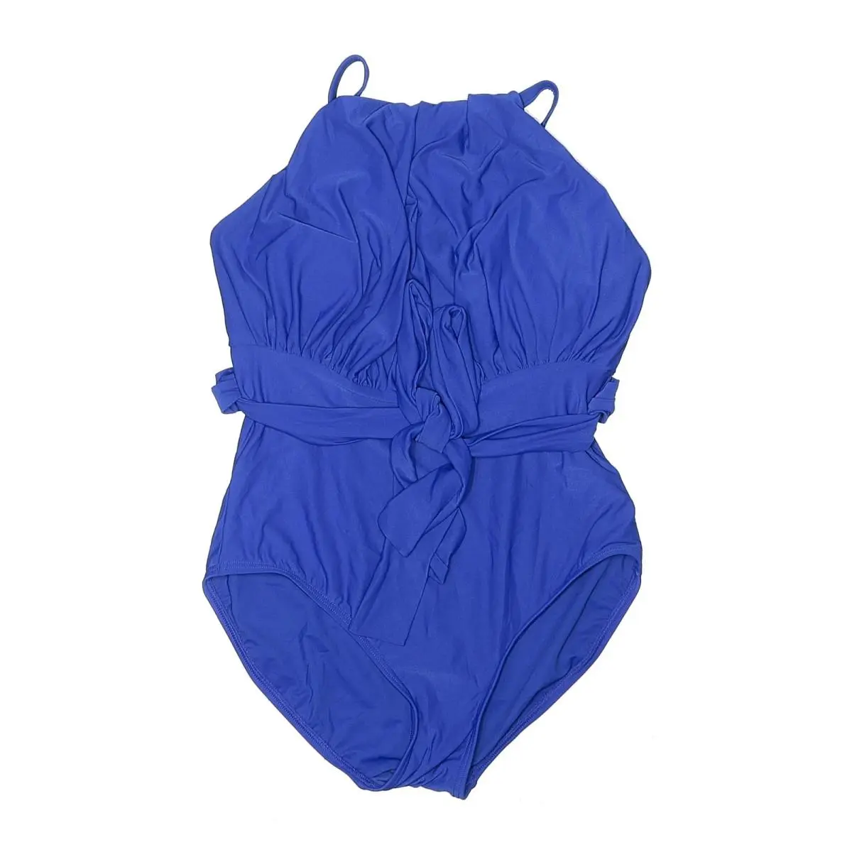 Contours by Coco Reef Women Blue One Piece Swimsuit 10