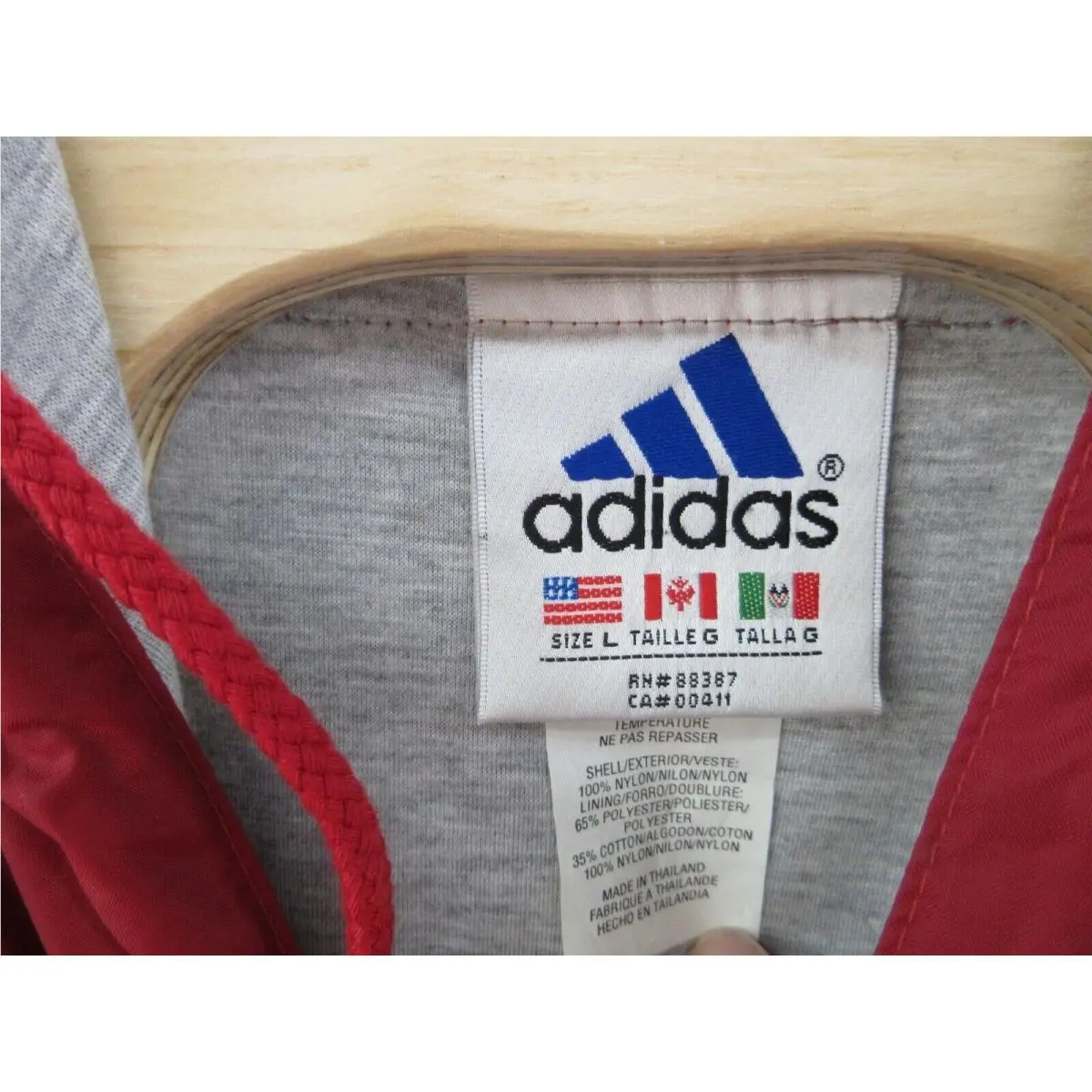 Adidas clothing - Red 7