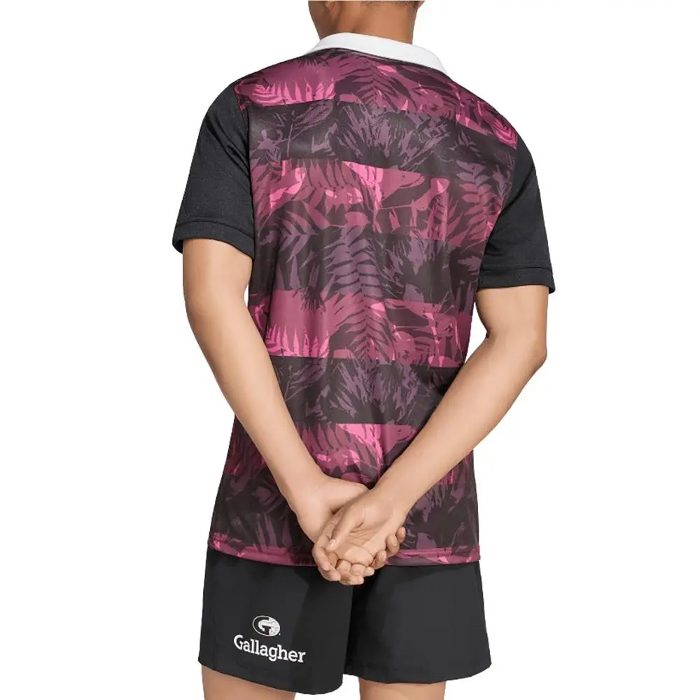Adidas clothing - adidas All Blacks Training Jersey For South Africa Tour - SB1158-KX2879 - Red (UPC: 198332959315) 2