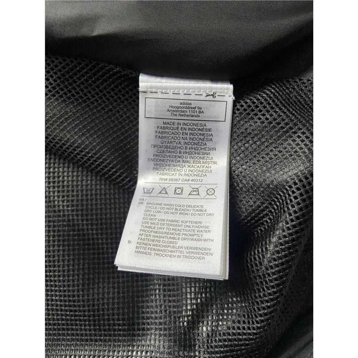 Adidas clothing - Teamwear BSC WP - Teamwear BSC - FI0574 - Black 8
