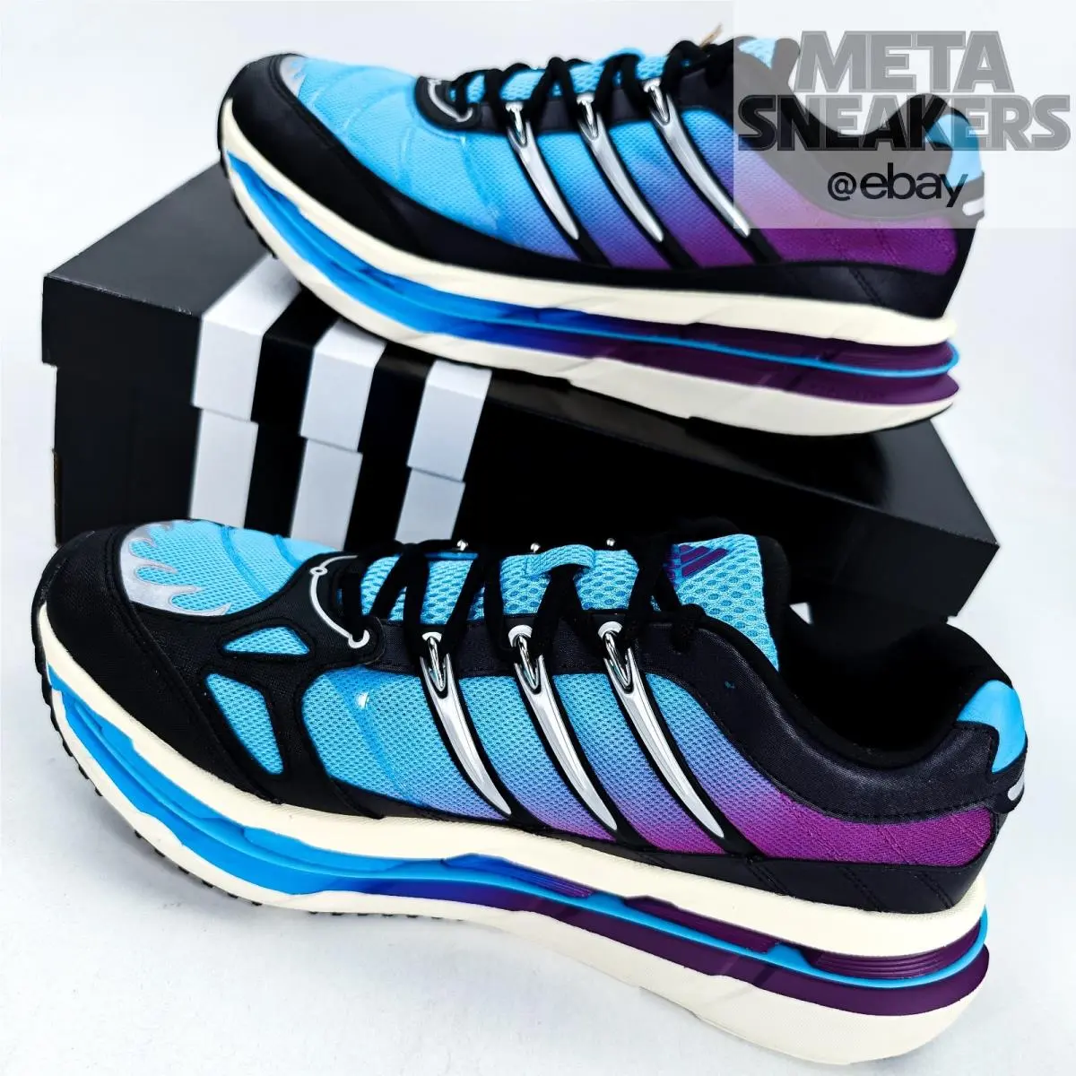 Adidas shoes - adidas adistar - adistar - JR7311 - Blue / Core Black / Rich Mauve 9