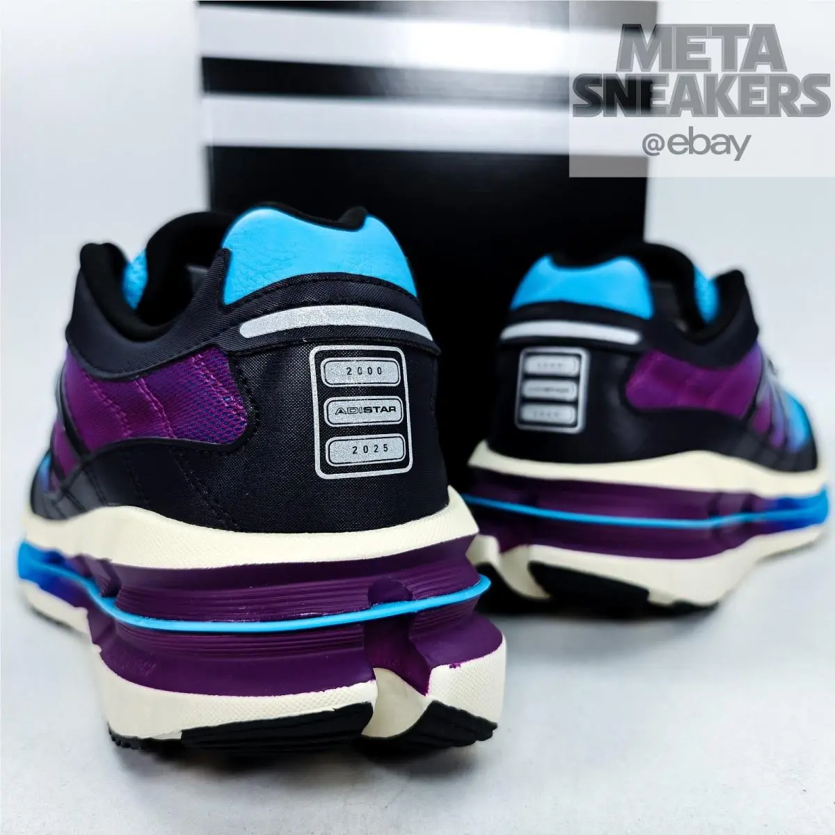 Adidas shoes - adidas adistar - adistar - JR7311 - Blue / Core Black / Rich Mauve 4