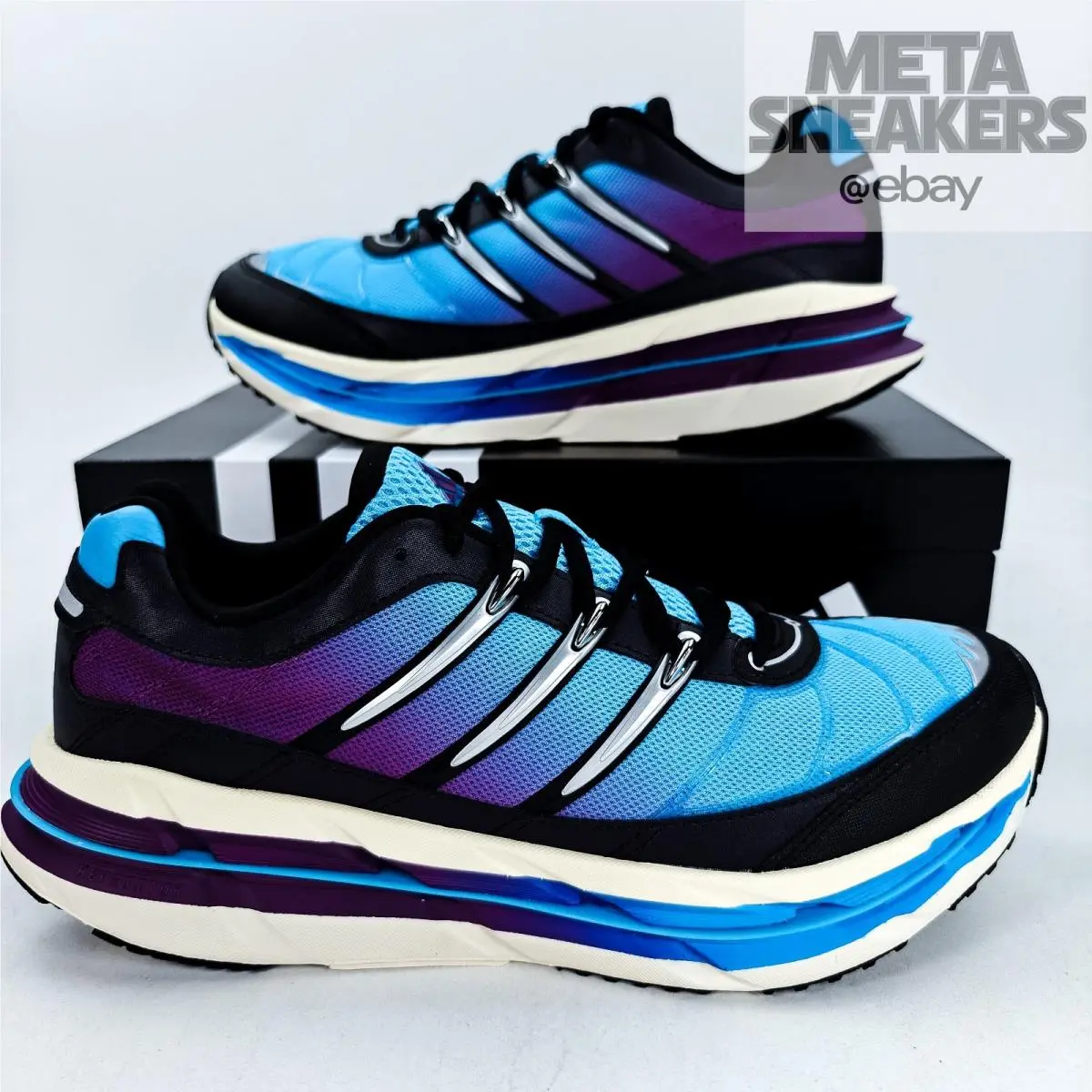 Adidas shoes - adidas adistar - adistar - JR7311 - Blue / Core Black / Rich Mauve 6