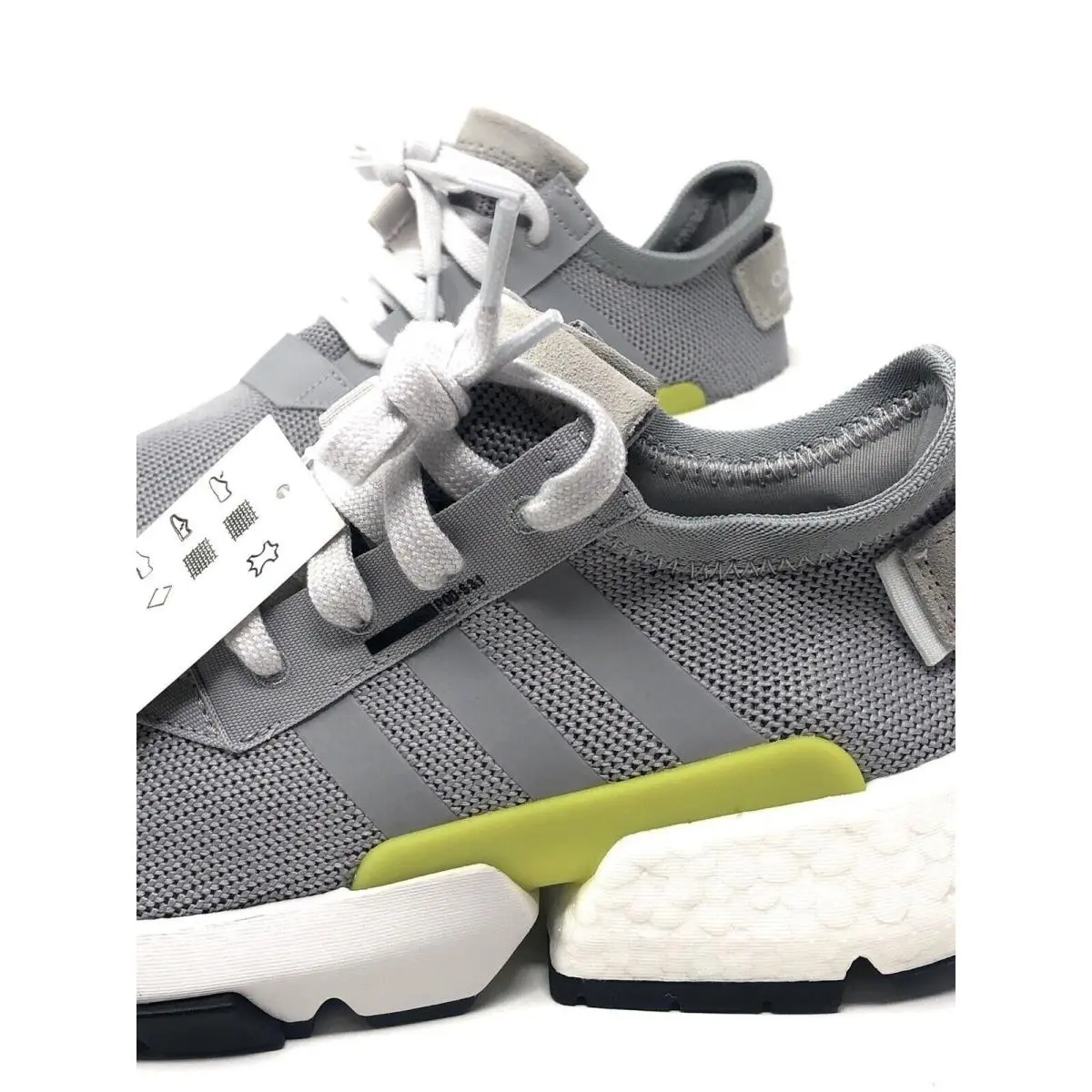 Adidas shoes - adidas Pod-S3.1 - Gray, Manufacturer: Grey Two / Grey Two / Shock Yellow 3