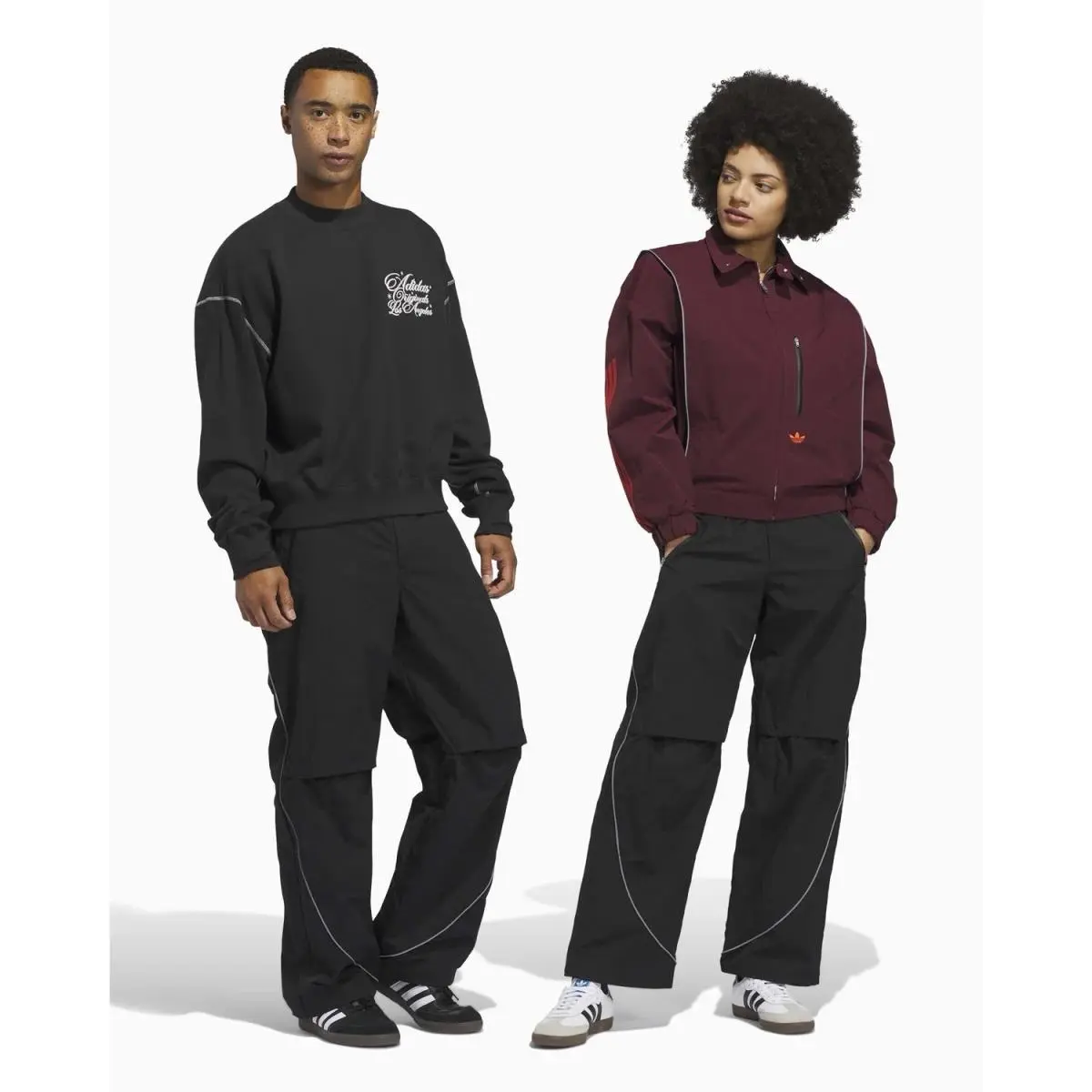 Adidas clothing - Adidas Airdrome Shield Pants - Airdrome Shield Pants - JX6157 - Black White 0