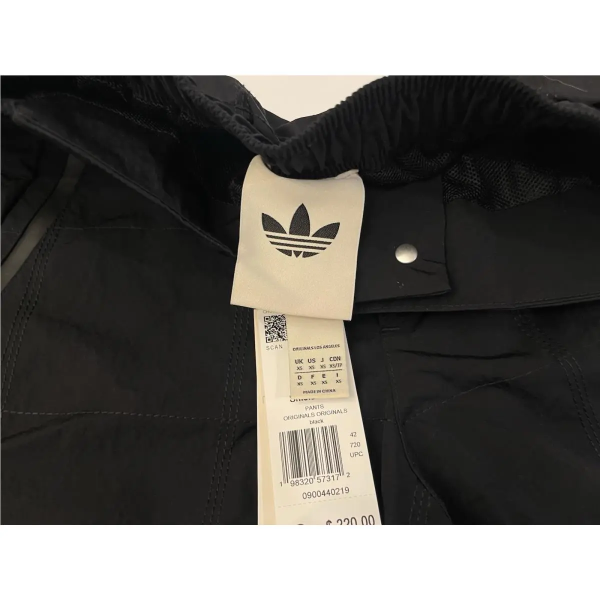Adidas clothing - Adidas Airdrome Shield Pants - Airdrome Shield Pants - JX6157 - Black White 4