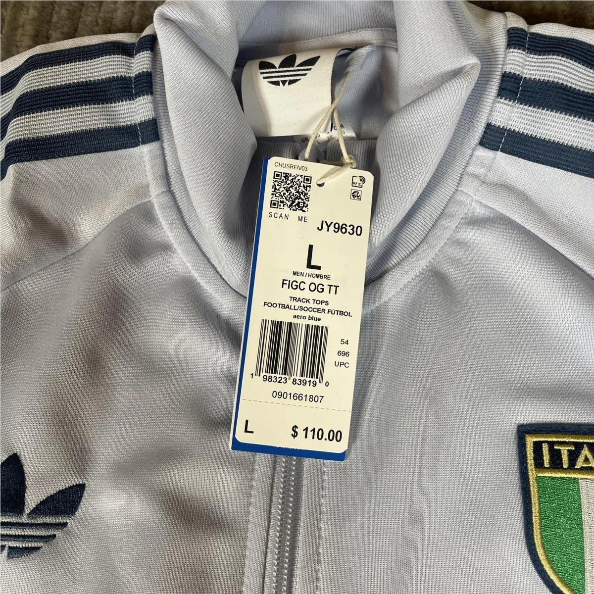 Adidas clothing - adidas FIGC OG TT - FIGC - Blue 4