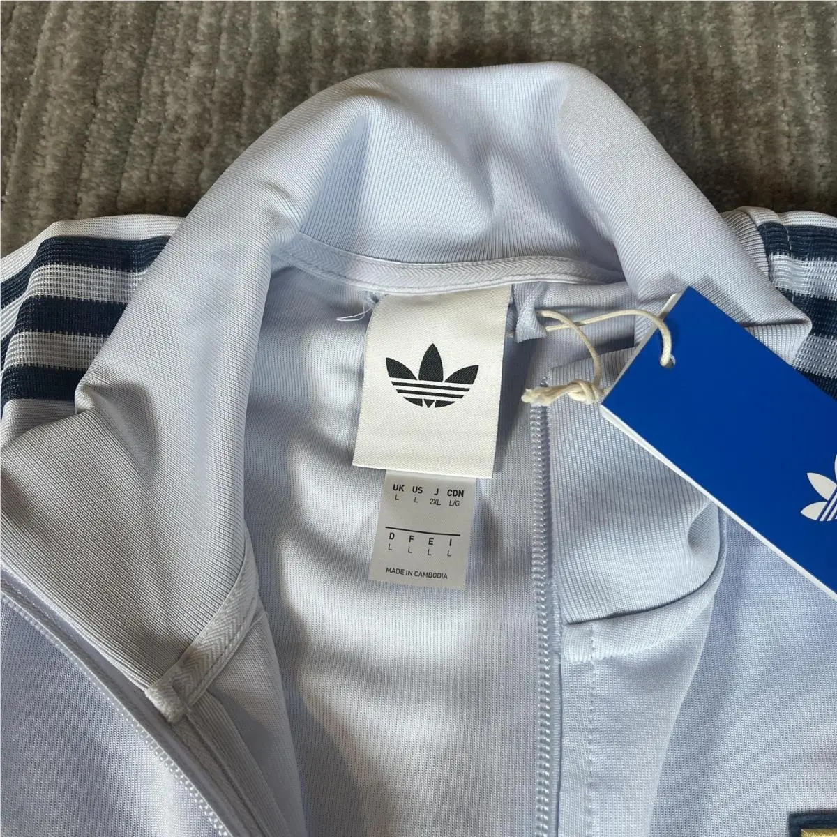 Adidas clothing - adidas FIGC OG TT - FIGC - Blue 5