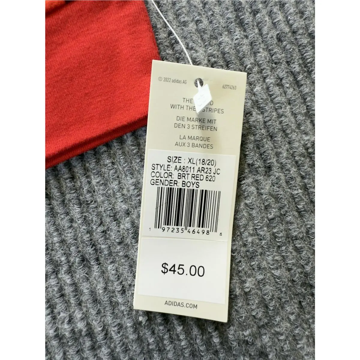 Adidas clothing - Red 3