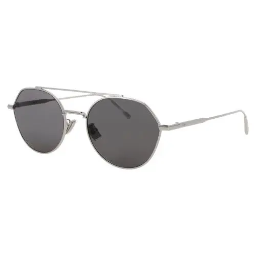 Dior Diorblacksuit R6U F0A0 Sunglasses 54mm - Frame: SHINY PALLADIUM, Lens: SMOKE