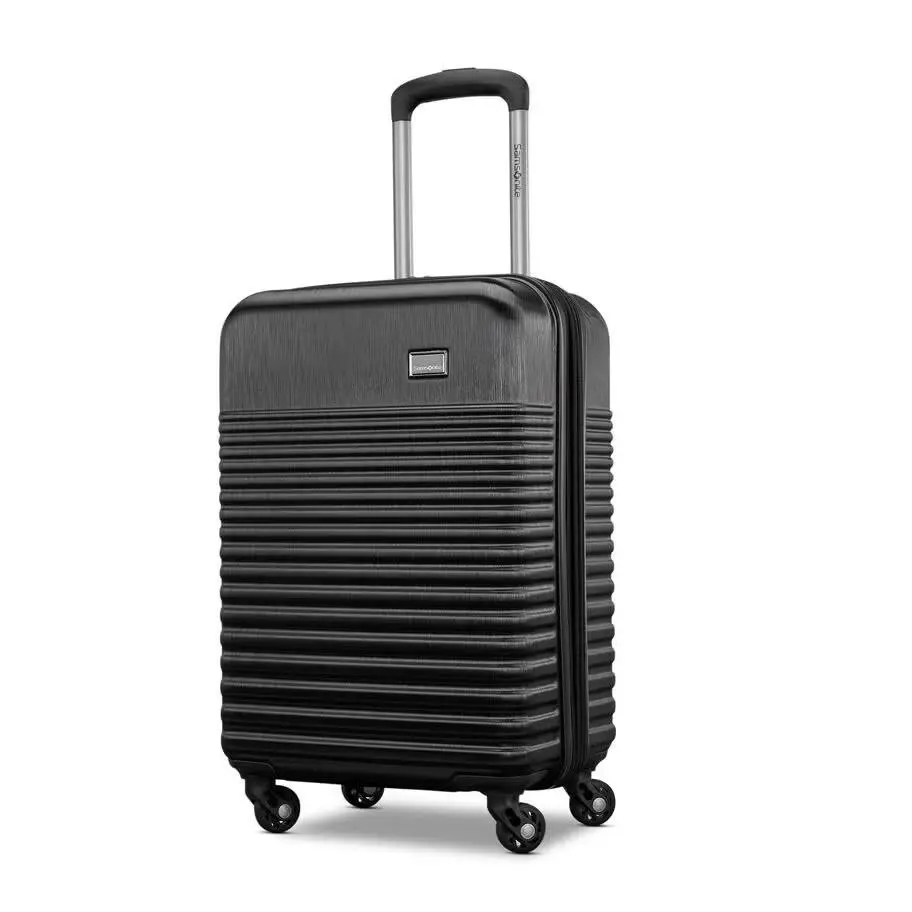 Carry On Black Spinner Luggage Suitcase 10-Year Warranty by Samsonite