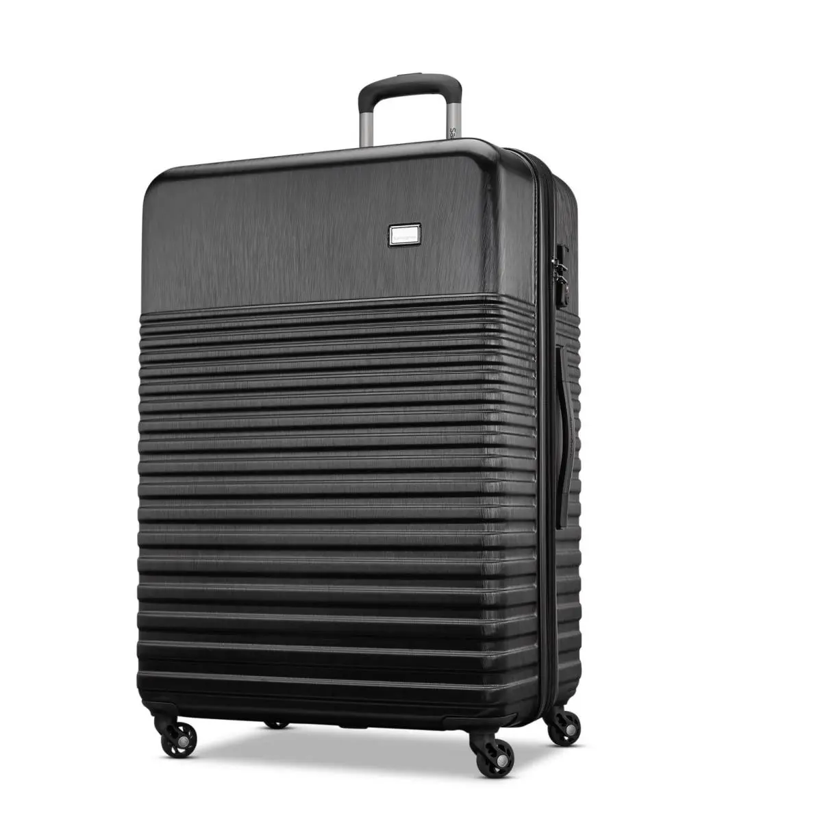 Large 28 Black Spinner Luggage Suitcase 10-Year Warranty by Samsonite