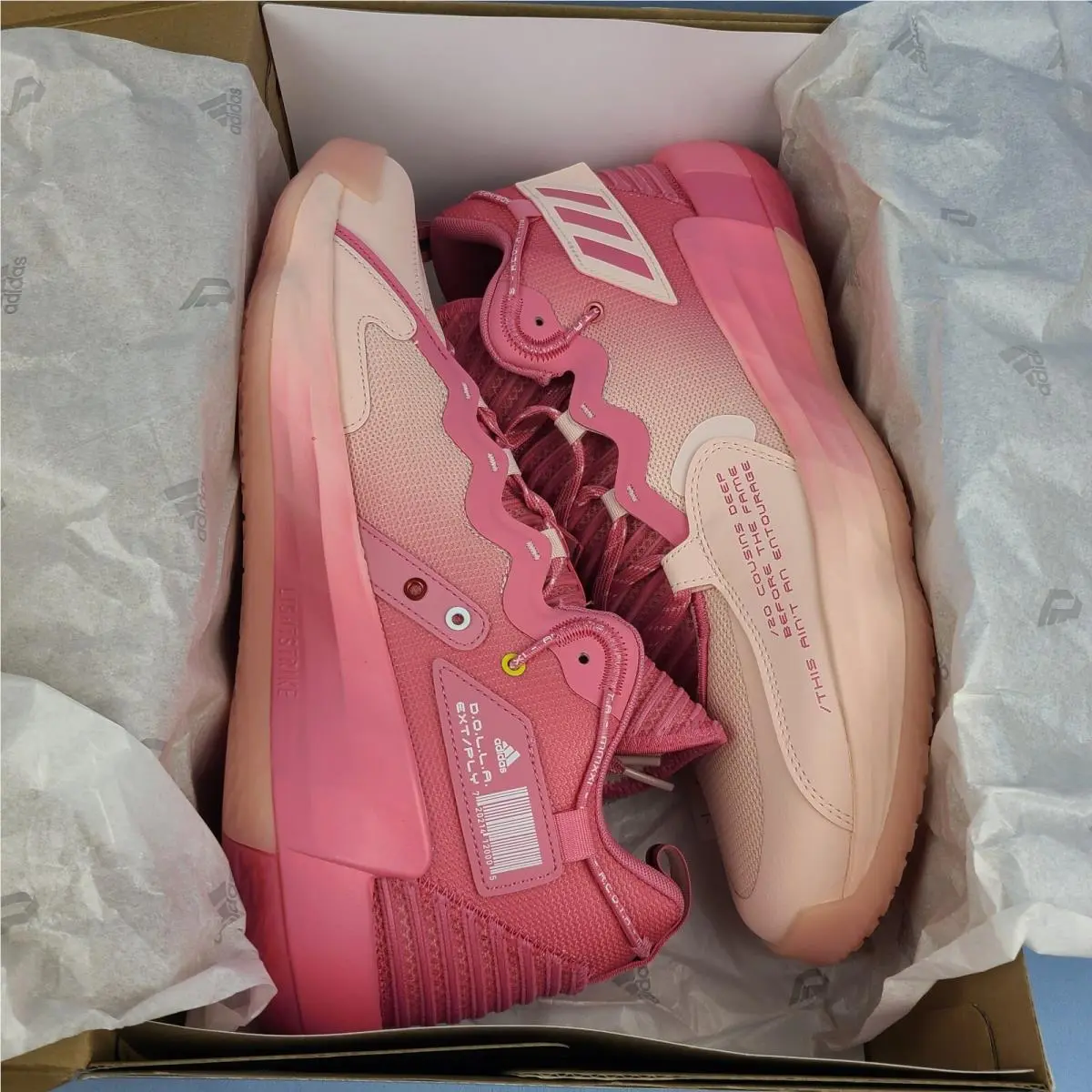 Adidas shoes - adidas Dame 7 Extply - Dame Extply - H68605 - Pink 16