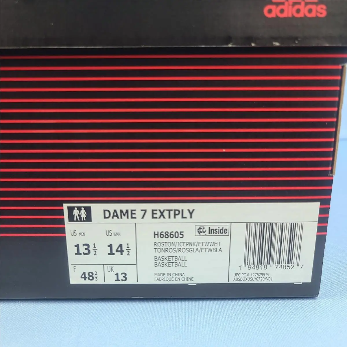 Adidas shoes - adidas Dame 7 Extply - Dame Extply - H68605 - Pink 19